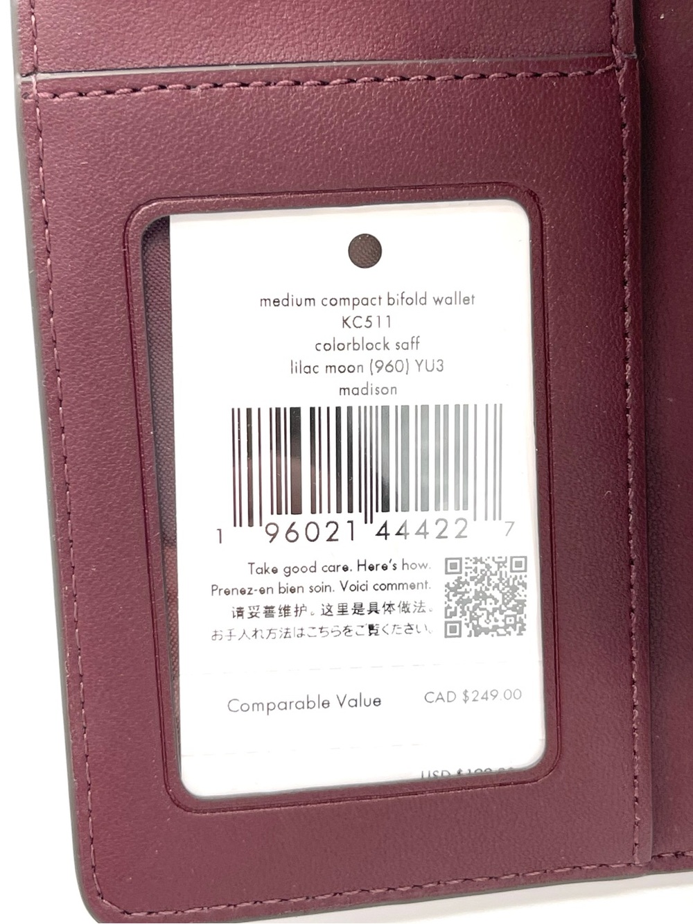 Kate Spade Madison Medium Bifold Wallet - Picture 8 of 8